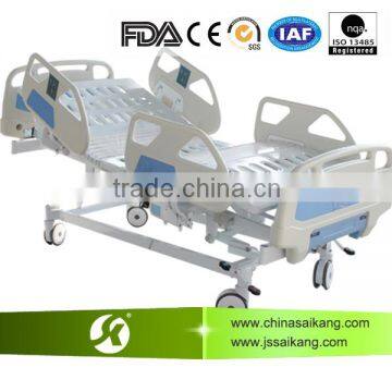 SK001-5 Electric Bed From China Saikang With ABS Guardrail