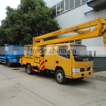 DFAC double cab 12m china work truck