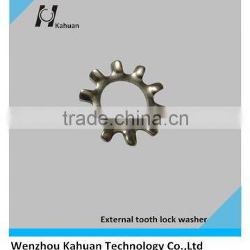 high precision serrated external tooth lock washer