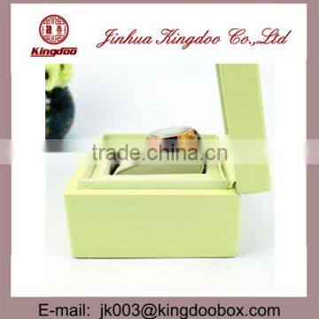 Jinhua Supplier Handmade Rectangular MDF Wood Single Watch Box With Inner photo-3