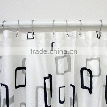 100% Metal Shower Curtain Hooks/304 Stainless Steel Curtain Hooks photo-4