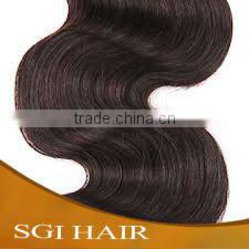 Machine weft virgin indian remy hair