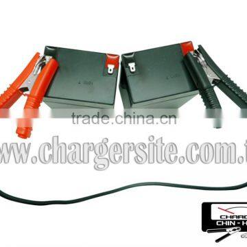 Red Black Pair 100A Crocodile Clip Battery Clip Alligator Clip