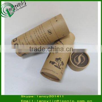 Round kraft paper tube cheap cylinder paper tubes postal tubes with lid