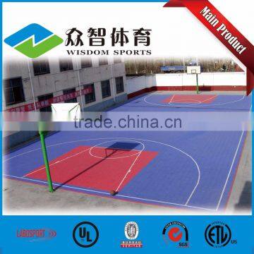 Community school home outdoor /indoor basketball flooring