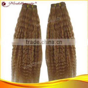 curly indian remy hair weave machine weft