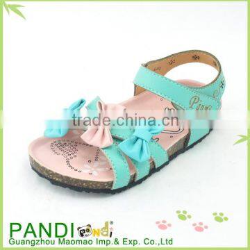 2015 ladies fancy flat sandal made in china