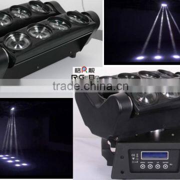 NEWEST 8x10W led spider light Sharpy Beam moing head light for sale