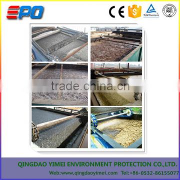 Industrial waste water air flotating machine