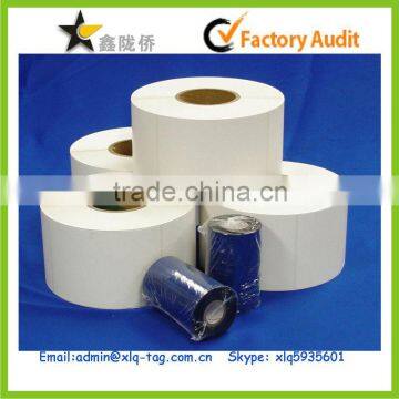 2014 High quality zabra printer roll barcode Labels