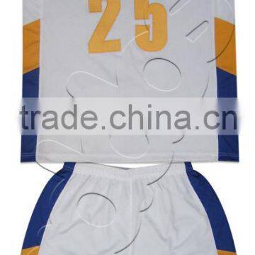 Embroidered Basketball Uniform #1046 White