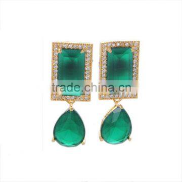 FASHION CUBIC ZIRCONIA EARRINGS ER-708