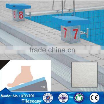 Foshan Non-slip Cheap Grey Vintage Swimming Pool Tile photo-6