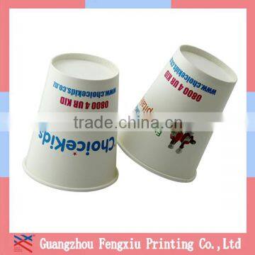 2015 Wholesale good quality Custom Logo Printed Disposable Paper Coffee Cups