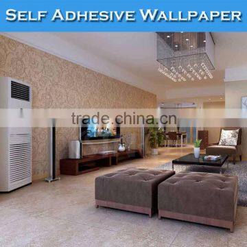 SINO Bedroom Wall Decoration Adhesive Vinyl Waterproof Wallpaper