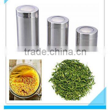 Kitchen canister with protuberant top
