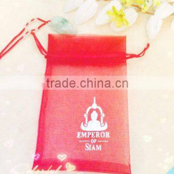 custom organza bags with Printing