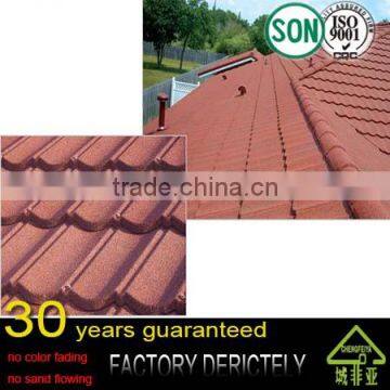 hot selling best quality Roofing materials|Stone coated metal roofing for Manufacturers
