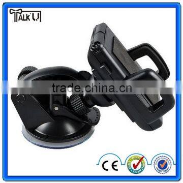 360 degree rotating mobile phone car windshield holder, new multi-function cell phone car windshield holder