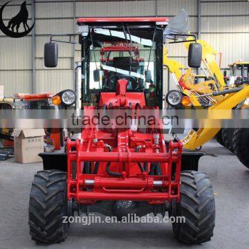 WOLF BRAND ZL-10 mini wheel loader with pallet forks