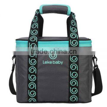 Wholesale PEVA Lining Breast Milk Storage Carring Travel Picnic Bag