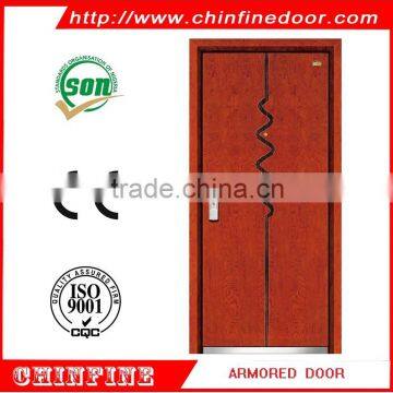 High security and quality open style armored garage door (CF-M028)