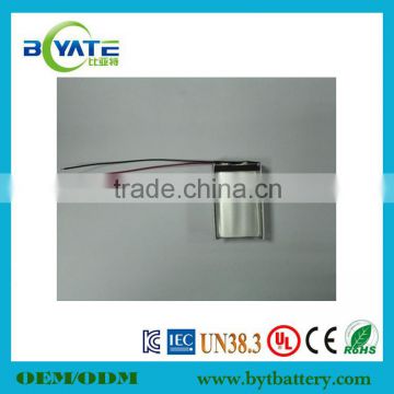 High-grade quality 3.7v battery polymer lithium battery 1000MAH li-po battery