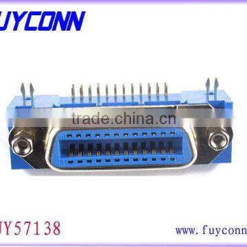 24 pin PCB Right Angle DIP Centronic Connector Female Type