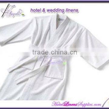 Cheap Wholesale Terry Bathrobe Kimono Collar Style for Hotels, Motels, Spas, Clubs photo-2
