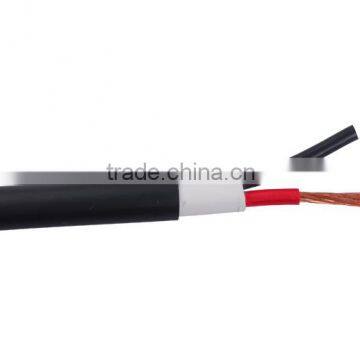 High end auto black 1.00mm2 car speaker cable made in china