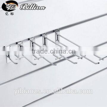 Supermarket Slatwall Pegboard Display Hooks With Price Tag photo-5