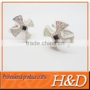 metal cross promotional cuff link