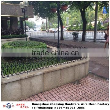 Alibaba supplier wholesale powder-coating cast iron fence for villa ZX-XGHL22