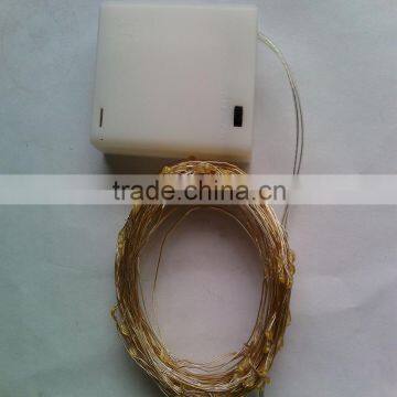 10m LED Mini Copper Wire String Light Battery Operated Fairy Light