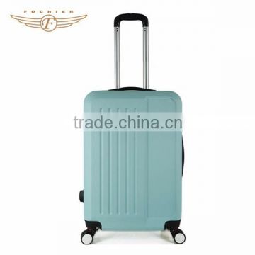 Polypropylene materials high quality hard shell luggage