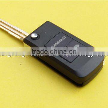 2 Buttons Remote Flip Key Fob for Chevrolet Epica photo-4