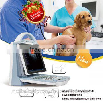 MSLVU18 Christmas promotion Portable vet ultrasound machine price used on dogs, cats, pigs ect.