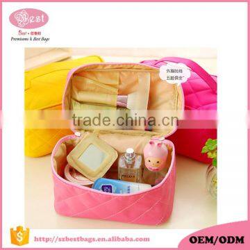 customized transparent waterproof clear zipper travel cosmetic bag