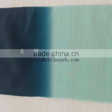 Blue on F-Green pvb film for automotive windscreen glass with thickness 0.76mm Auto07130019