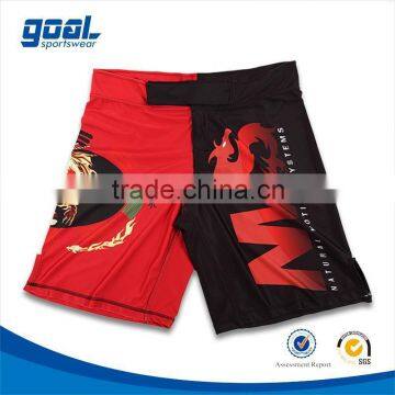 Good quality new pattern custom design boxing MMA shorts