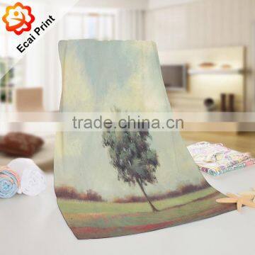 Hot sell custom size promotional sublimated hand towel