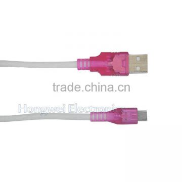 Customize mobile phone electrical cord USB 2.0 cables adroid micro data cable