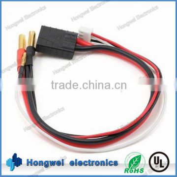 Customized electric wire harness XHP-3P to female TRX plug battery cable assembly