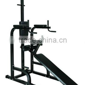 Full Body Power Tower Home Fitness Station w/ Sit Up BenchFull Body Power Tower Home Fitness Station w/ Sit Up Bench