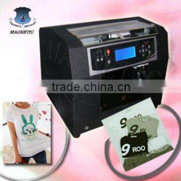 whit t-shirt stamp printing machine