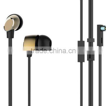 Stereo Earbuds With Flat Cable Earphones for MP3