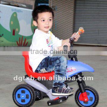 2012 new design baby motorbike with comfortable seat back