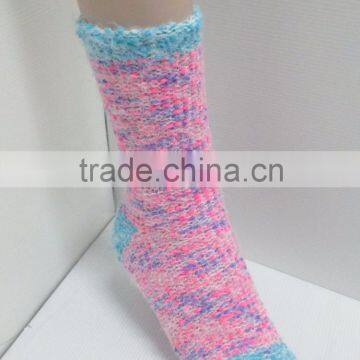 confetti warm fuzzy anklet ladies sock