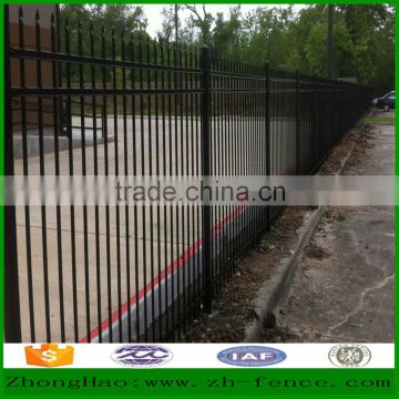 Factory directly sale Powder coated tubaler zinc steel barrier wall