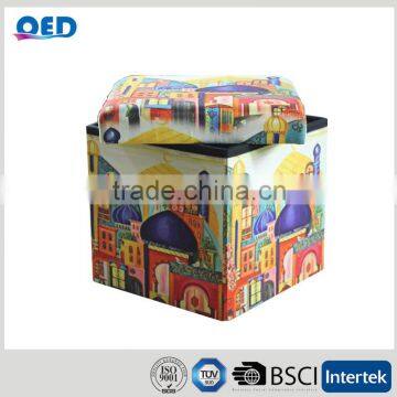 Stylish Collapsable Diy Custom Storage Ottoman